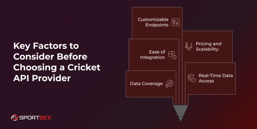 Key Factors to Consider Before Choosing a Cricket API Provider