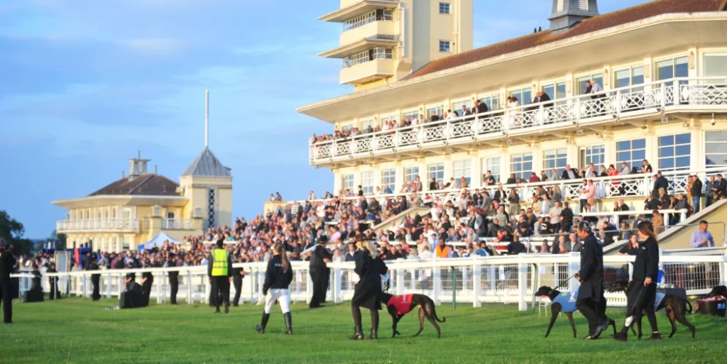 Towcester Greyhound Stadium England