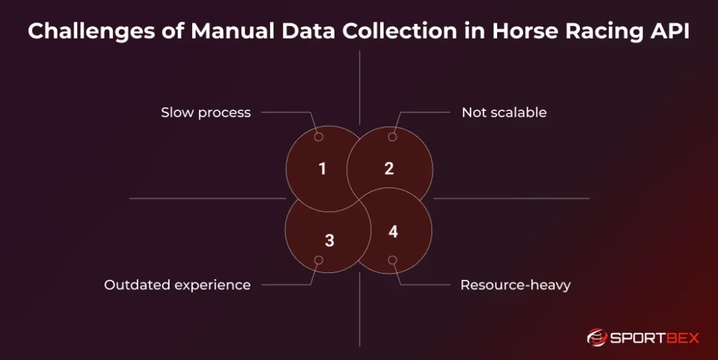 Challenges of Manual Data Collection in Horse Racing API