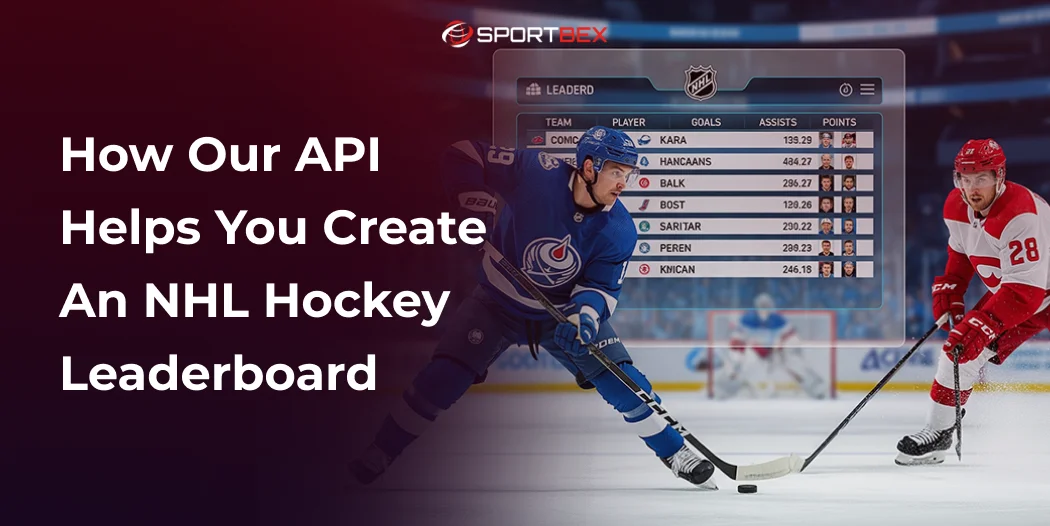 How Our API Helps You Create an NHL Hockey Leaderboard