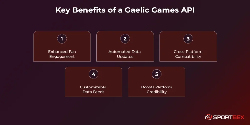 Key Benefits of a Gaelic Games API