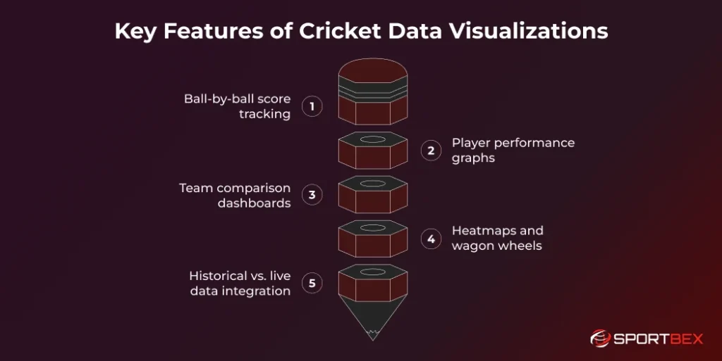 Key Features of Cricket Data Visualizations