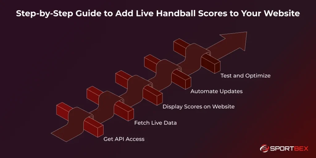 Step by Step Guide to Add Live Handball Scores to Your Website