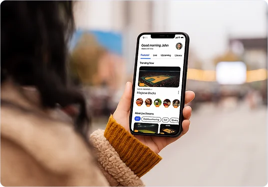 The User Panel is a personalized hub for users to access live scores, fantasy leagues,                         notifications, and interactive content. Keep your fans engaged with: