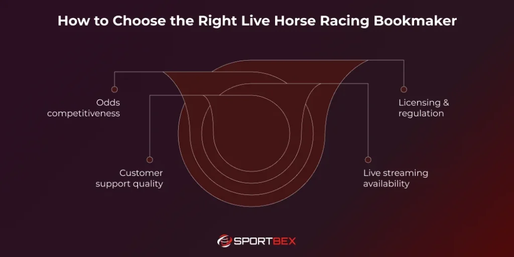 How to Choose the Right Live Horse Racing Bookmaker
