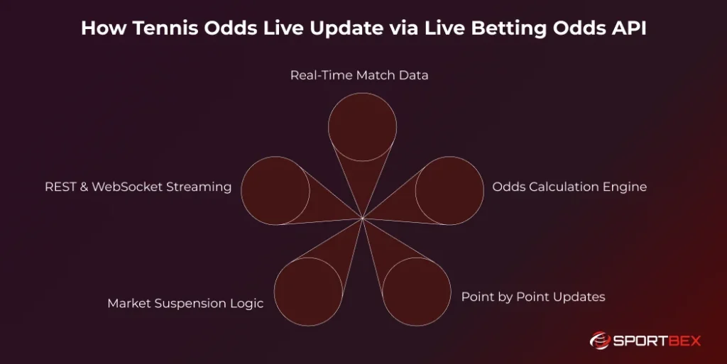 How Tennis Odds Live Update via Live Betting Odds API