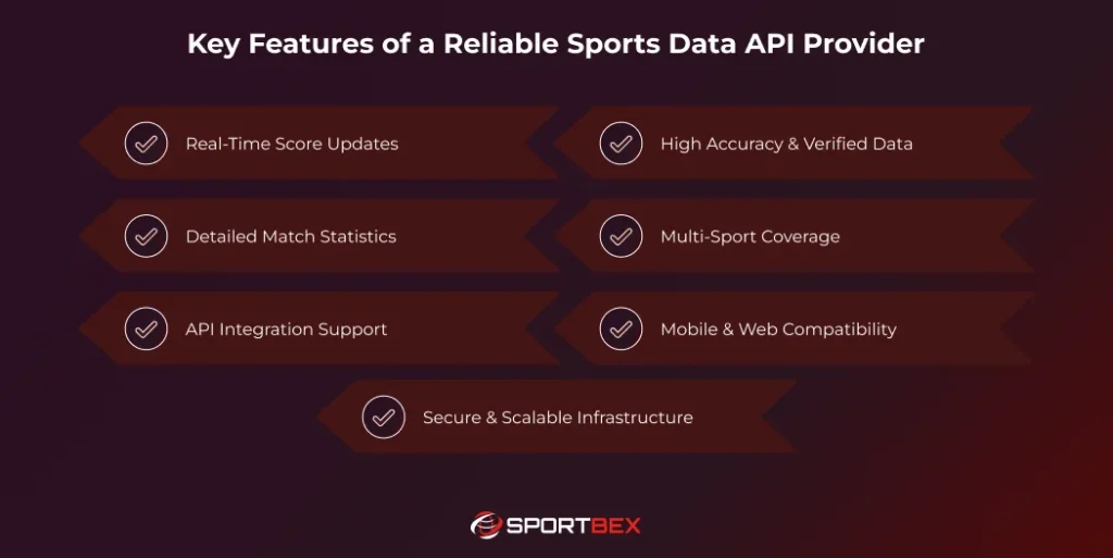 Key Features of a Reliable Sports Data API Provider