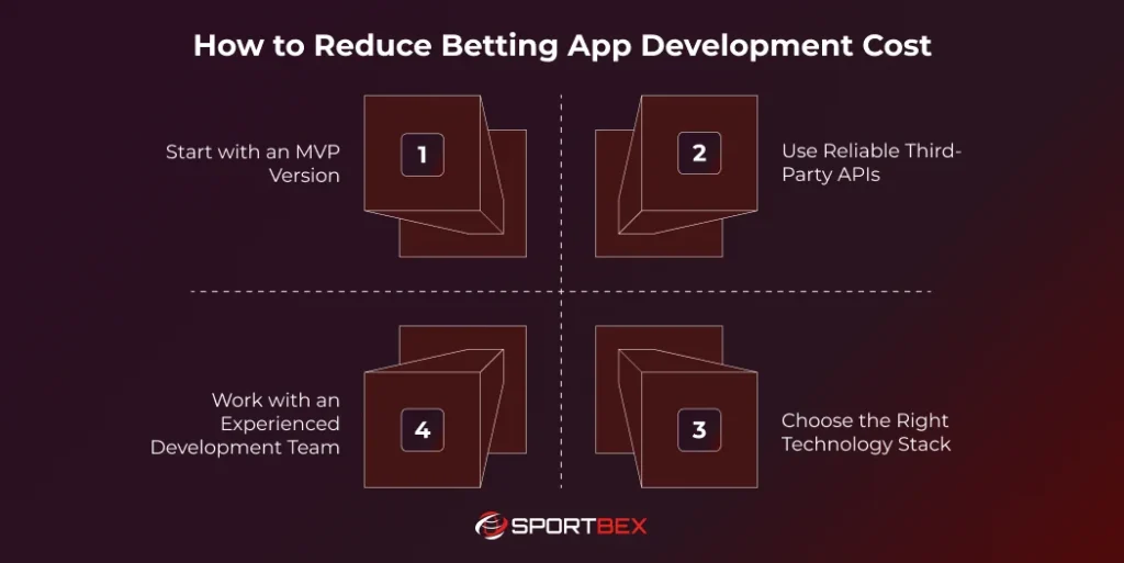How to Reduce Betting App Development Cost