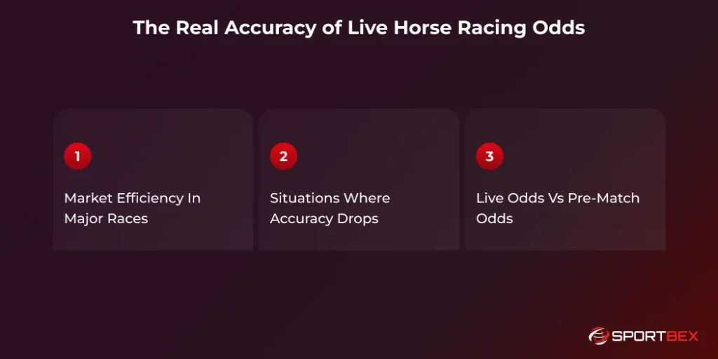 The Real Accuracy of Live Horse Racing Odds