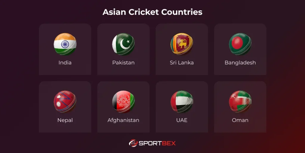 Asian Cricket Countries