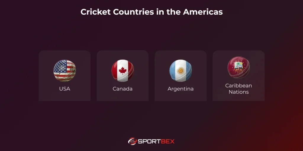 Cricket Countries in the Americas
